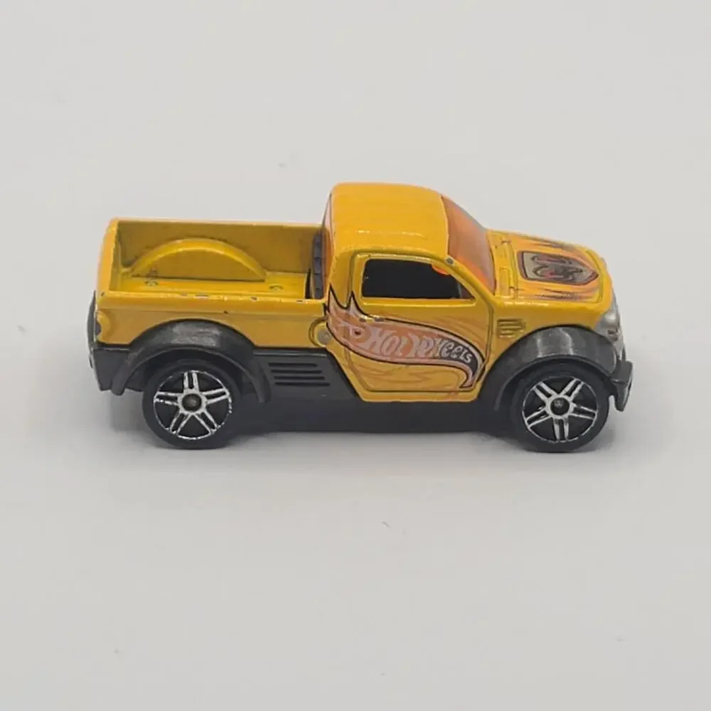 2003 Hot Wheels First Editions Yellow Dodge M80 Loose 1:64 C3